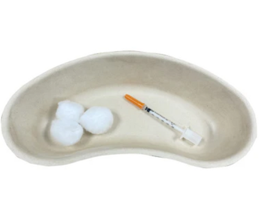 Haines® Compostable Kidney Dish 720ml (24.5cm L x 12cm W x 5.5cm H)