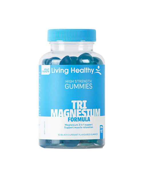 Living Healthy Gummies Magnesium 3 in 1 Support (Pack of 60) L527W60