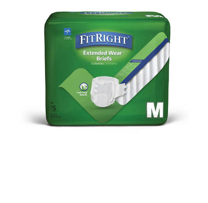 Medline FitRight Extended Wear™ Brief Wrap, Medium, 27–43" (69–109 cm) MTB80300_M