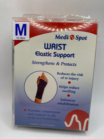 Medi Spot Wrist Elastic Support Small, Medum, Large, XLarge Each