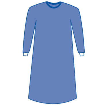 Medline AAMI Level 4 A4 Ultimate Fully Impervious Gown with 2 hand Towels