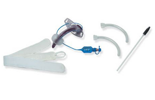 Portex® Blue Line Ultra® Tracheostomy Kit, 15mm Connector, Soft Seal- Cuff, 10.0mm, Each