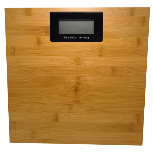 Electronic Scale Bamboo (max 200kg)