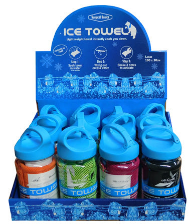 Ice Cooling Towel Large 100cm X 30cm