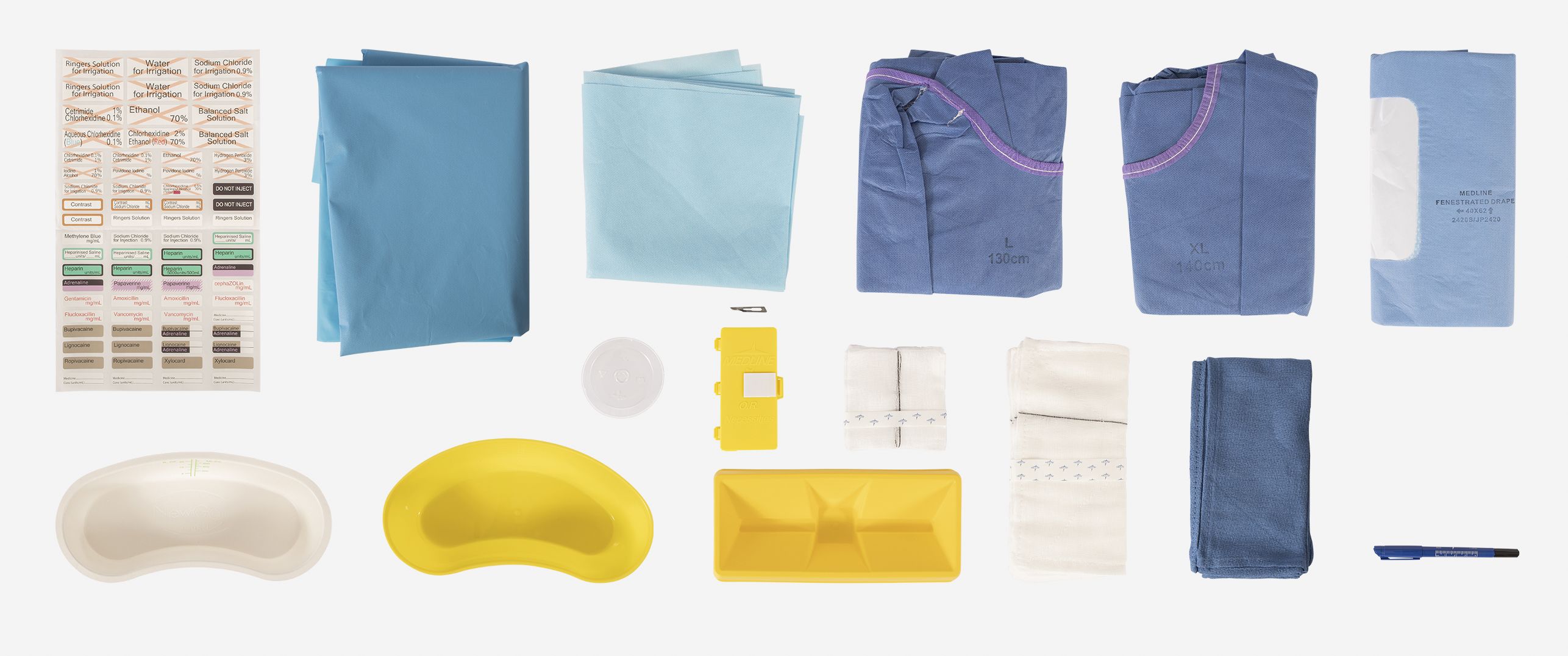 Minor Operating Pack Medline Minor Procedure Pack, Standard, Pack of 6 – Hesed Med