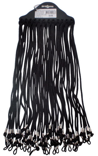 Spectacle Cord Black Display of 24