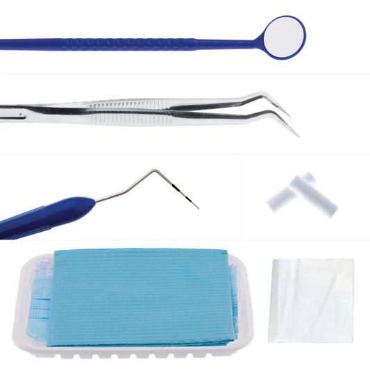 MDDI Complete Periodontal Perio-Sickle Single-Use Examination Kit Sterile (Box of 25)