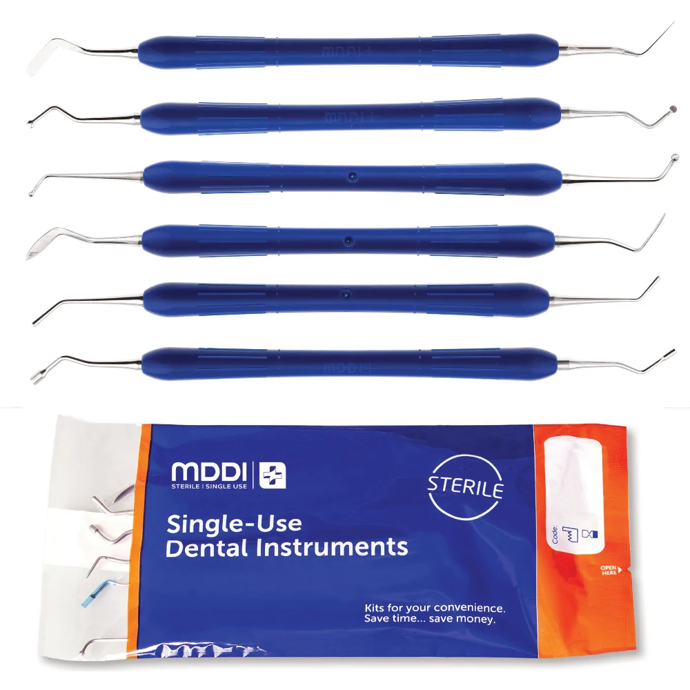 MDDI Restorative Kits. (3,4,5 and 6 Pieces).Pack of 100