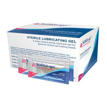 Surgi Gel Sterile Lubricating Gel 3g (Size Each and Pack of 144 sachets)