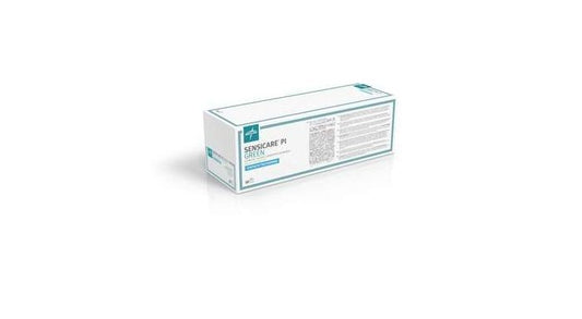 Sensicare® PI Green With Aloe Vera Sterile PF and Latex-Free Surgical Gloves