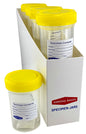 60ml Specimen Jars Leak Proof. Pack of 10