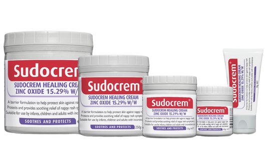 Sudocrem Healing Cream 30g Tube, 60g, 125g, 250g, 400g