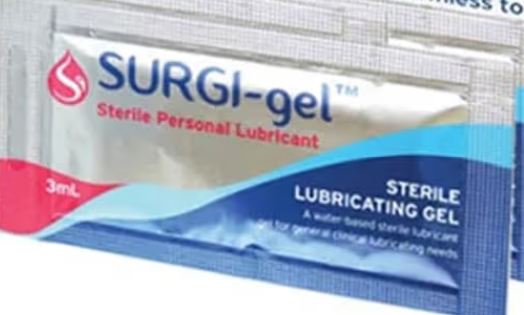 Surgi Gel Sterile Lubricating Gel 3g (Size Each and Pack of 144 sachets)