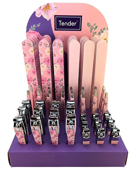 3P Tender Manicure Mixed Display 69pces 6 Assorted