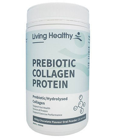 Living Healthy Pro Fit Prebiotic Collagen Protein Oral Powder 400g Z633W400G