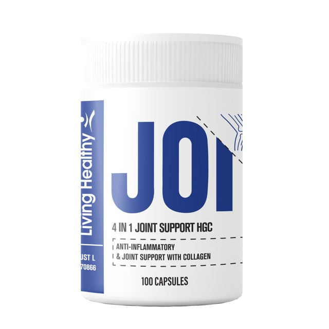 Living Healthy 4 in 1 Joint Support with Collagen (Pack of 100 Caps) Z663W100