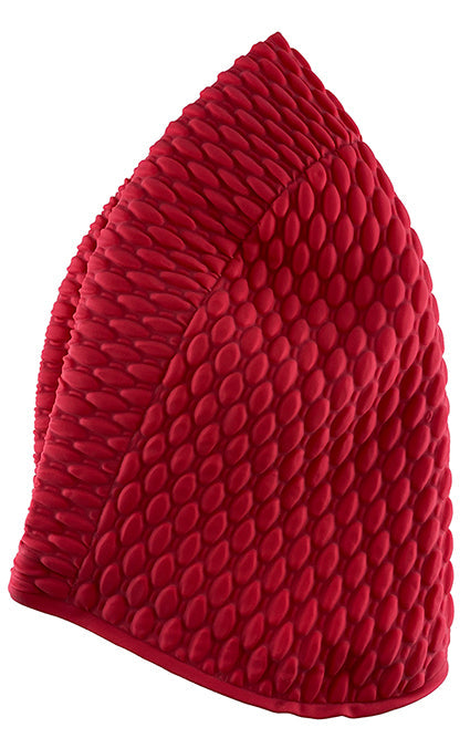 Adult Bubble Swim Cap Red