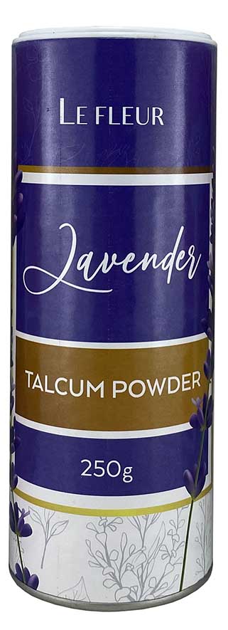 Le Fleur Talcum Powder Lavender 250g