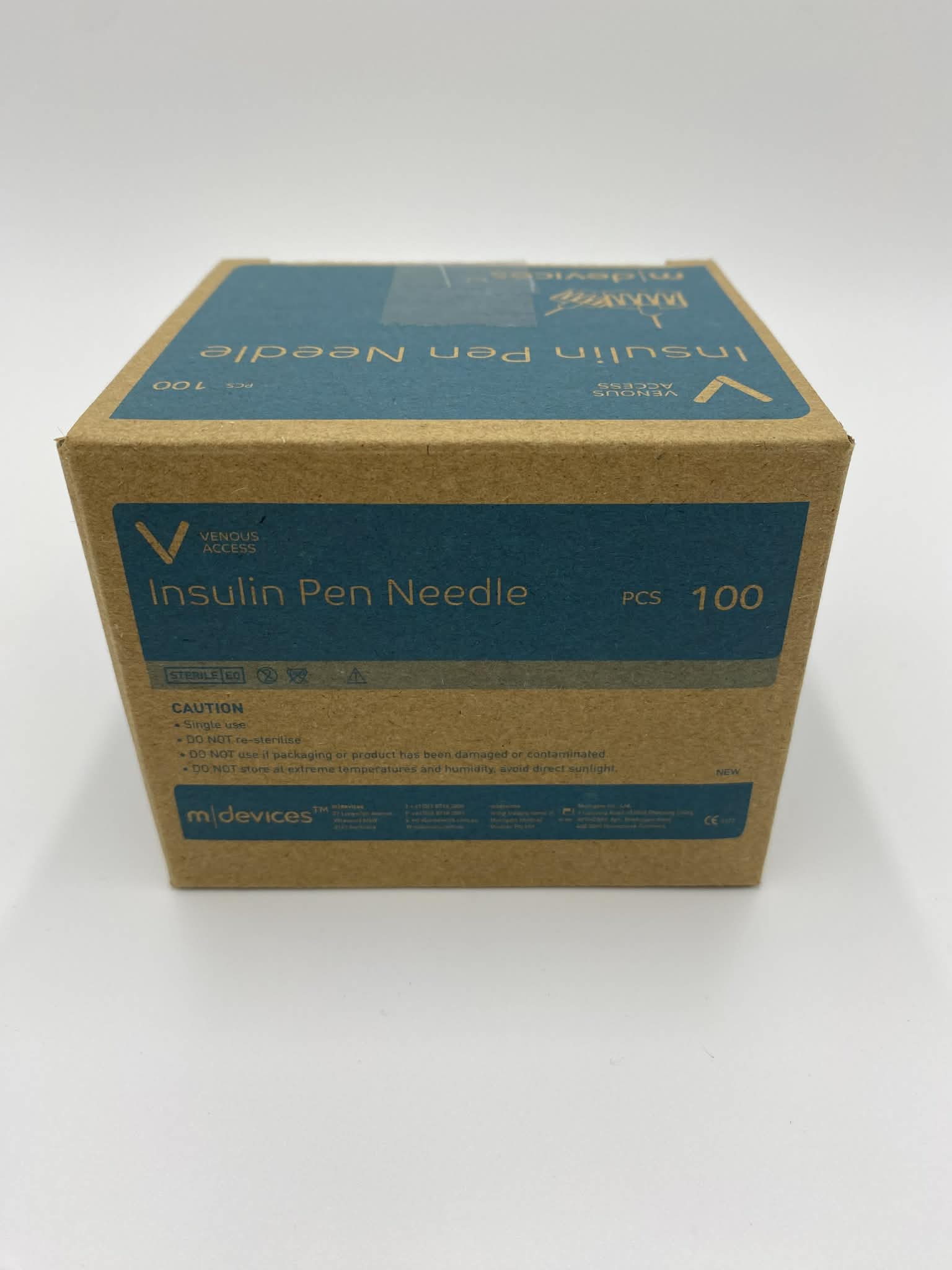 Insulin Pen Needle 30G x 10mm (Lime Green)
