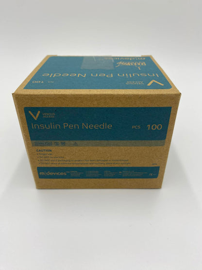 Insulin Pen Needle 30G x 10mm (Lime Green)