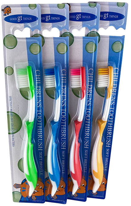 Goodthings Toothbrush Childs Dolphin Handle Display of 12