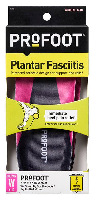 Profoot Plantar Fasciitis Orthotic Women Size 6-10