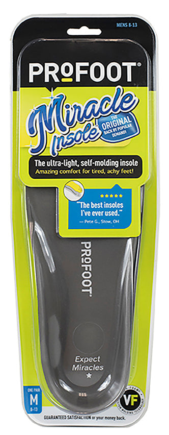 Profoot Miracle Insoles Size 8-13 – Ultra Light Self-molding Vita Form