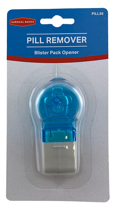 Surgical Basics Pill Remover – Assists With The Easy Removal of Blister Packed Medicine