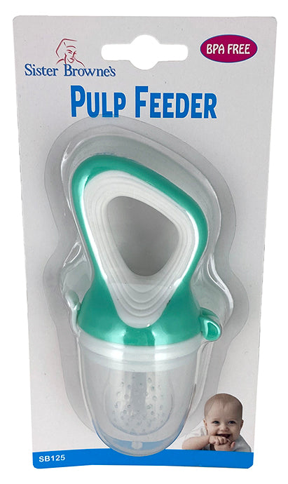 Sister Brownes Baby Pulp Feeder Silicone