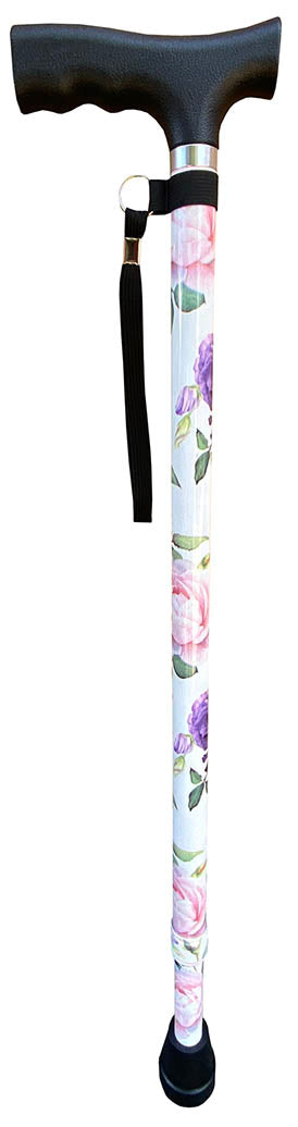 Surgical Basics Walking Stick Light Rose Adjustable 72-95cm