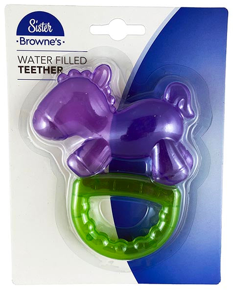 Sister Brownes Pony Water Filled Teether
