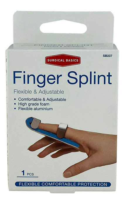 Surgical Basics Finger Cot Splint Metal Universal 1 pcs
