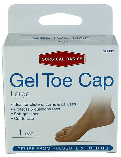 Surgical Basics Gel Lined Toe Cap (large)