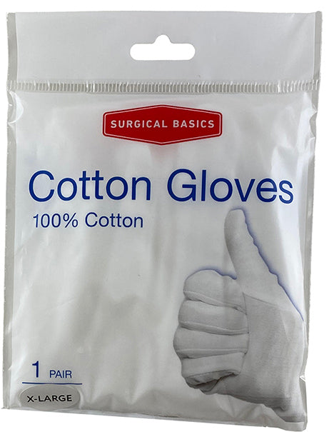 Surgical Basics Cotton Gloves X-Large