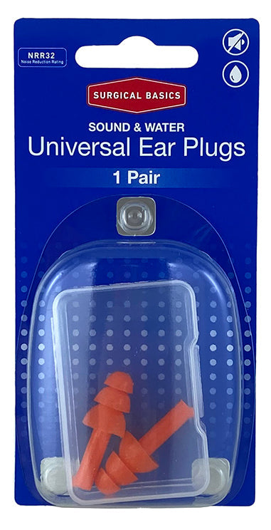 Surgical Basics Universal Ear Plugs 1 Pair