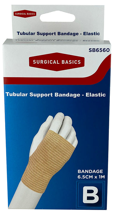 Surgical Basics Tubular Bandage Size B (6.5cm X 1m)