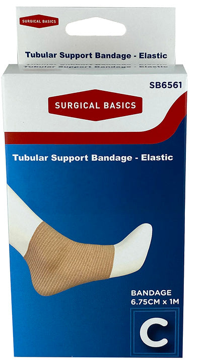 Surgical Basics Tubular Bandage Size C (6.75cm X 1m)