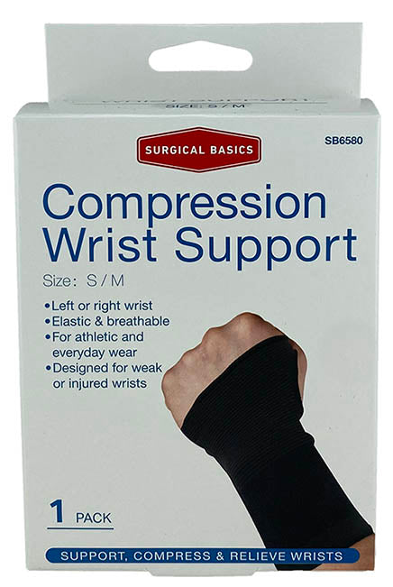 Surgical Basics Wrist Support Compression S/M
