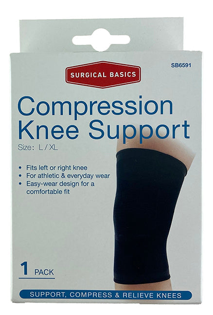 Surgical Basics Knee Support Compression L/XL