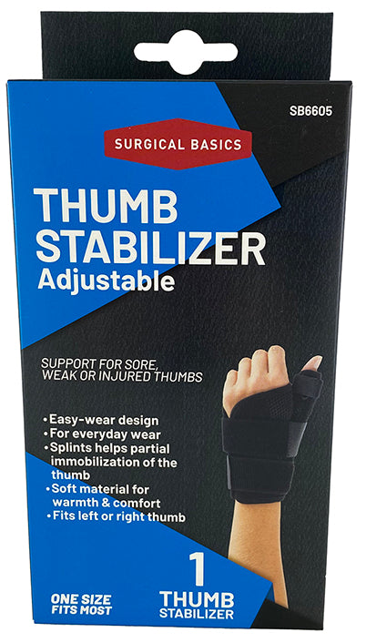 Surgical Basics Thumb Stabiliser – Adjustable