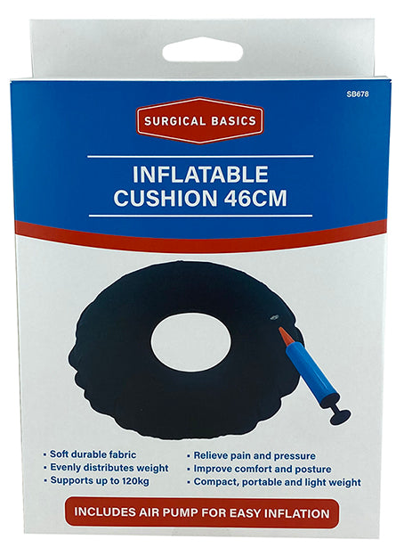 Surgical Basics Inflatable Ring Cushion 46cm With Pump