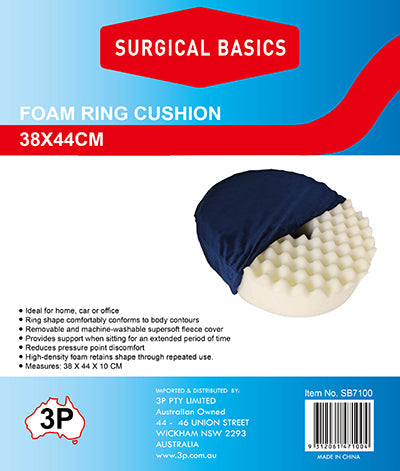 Surgical Basics Foam Cushion 38x44cm Cover Included