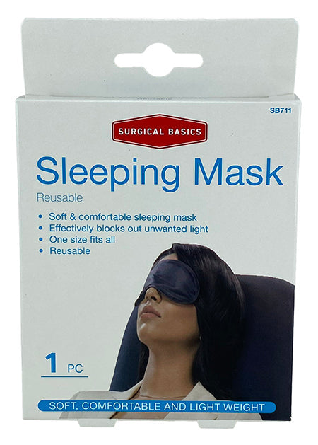 Surgical Basics Sleep Mask (1 Pack) Display of 8