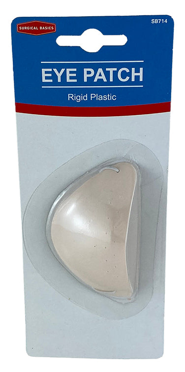Surgical Basics Plastic Eye Patch Beige – One Size Fits Most