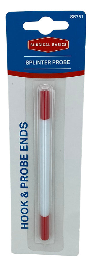 Surgical Basics Splinter Probe Hooked & Probe Ends