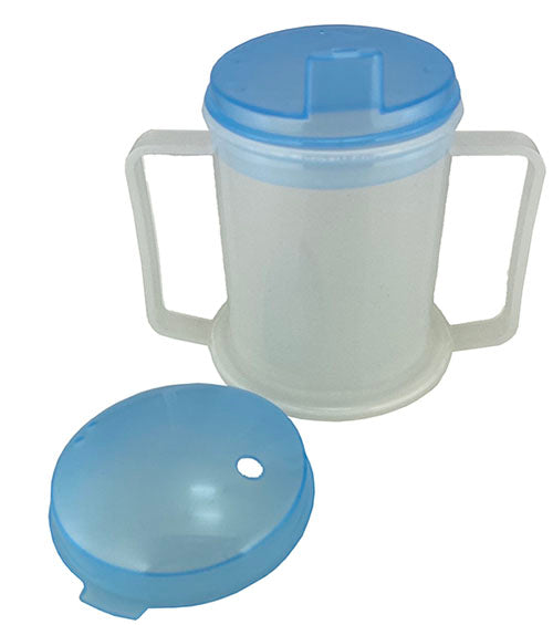 Surgical Basics Living Aid Drink Cup 2 Handle With 2 Lids