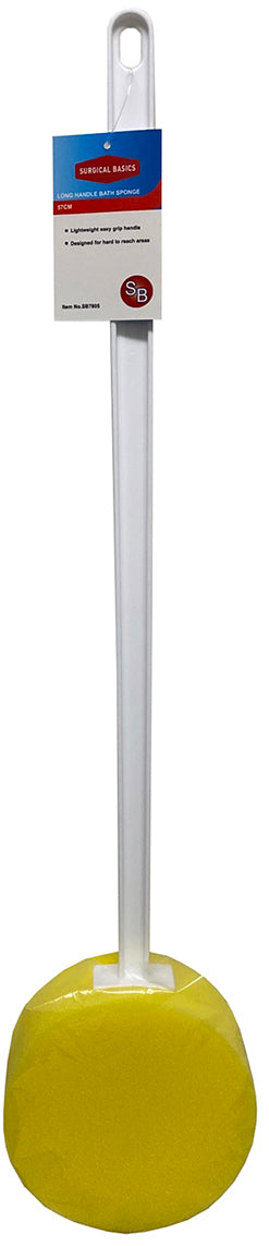 Surgical Basics Long Handle Bath Sponge (57cm)