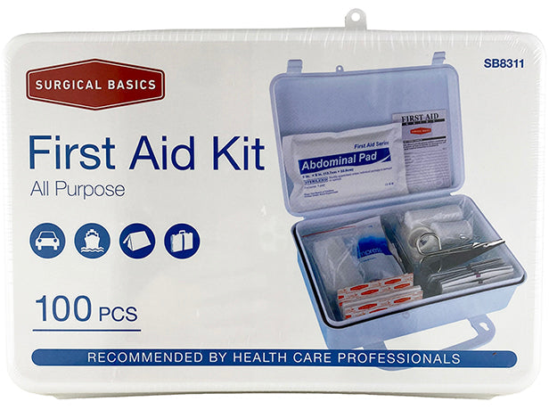 Surgical Basics First Aid Kit 100pces