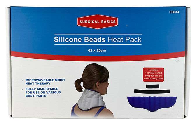 Surgical Basics Silicone Beads Heat Pack Multi Purpose 60cm X 16cm