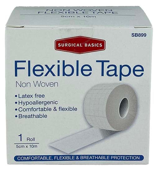 Surgical Basics Flexible Tape Non Woven 5cm X 10m